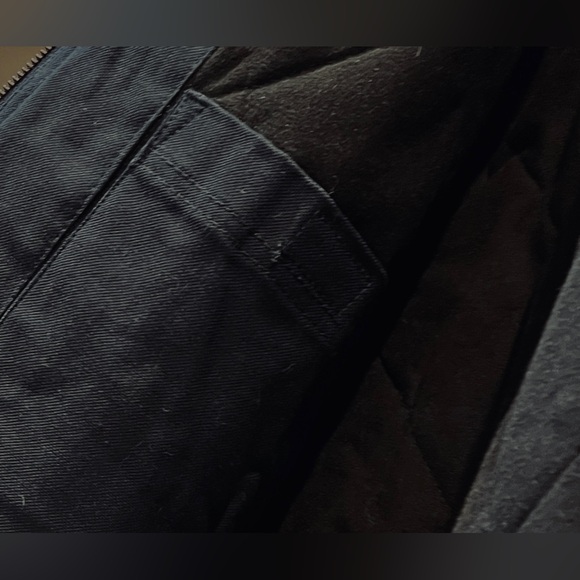 HAWX MEN'S WEATHERED DUCK HOODED ZIP INSULATED WORK JACKET, NWOT - Picture 11 of 16